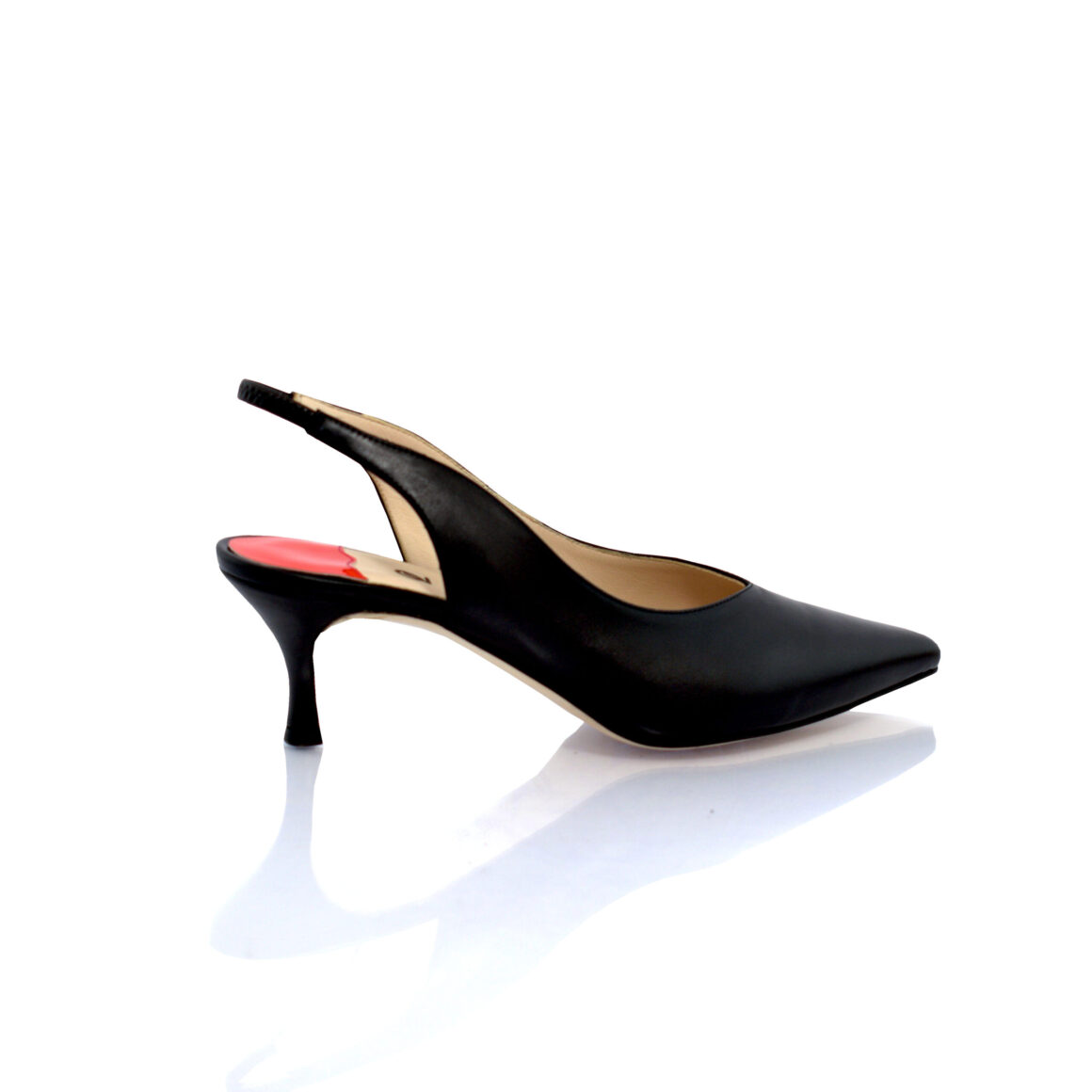 “Fatima Dècolletè V couture con dettagli preziosi e tacco 55mm OL JIMMY”